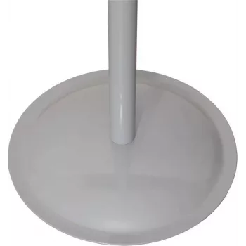 MAULsaphir Lite drabužių stovas pilkas, 8 kabliukai, 1700 mm, plienas, betoninis pagrindas 9401582