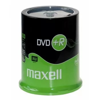 Maxell DVD+R 4.7 GB 16x 100 Discs Spindle Cakebox