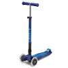Maxi Micro Deluxe Foldable LED Pink Kick Scooter