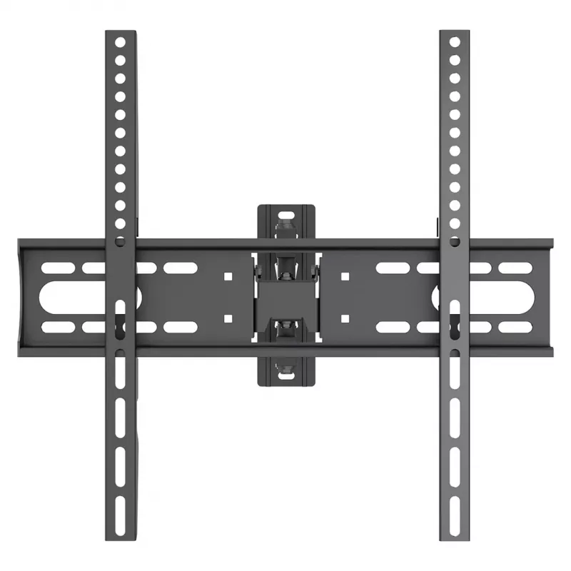 MCN Maclean MC-191 pilno judesio TV laikiklis sienai 32-55 inch ekranams, VESA 400x400, 30 kg, juodas