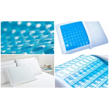 MDH QMED ortopedinė pagalvė su aušinimo geliu - Shape Memory (Comfort Gel Pillow)