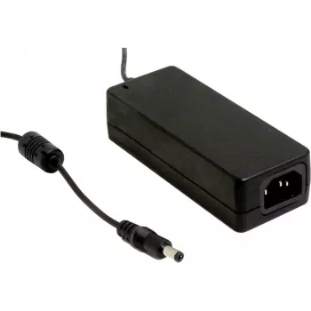 MEAN WELL GSM60A24-P1J 60W 24V 2.5A medicinis AC/DC maitinimo šaltinis su P1J DC kištuku