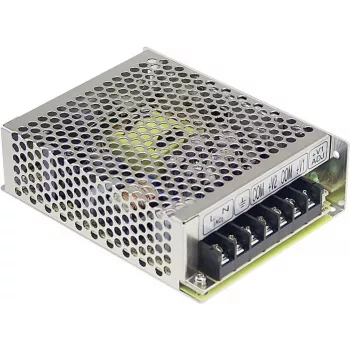 MEAN WELL RD-50A 54W dvigubos išėjimo AC/DC maitinimo šaltinis 5V/6A + 12V/2A, 88-264VAC įėjimas, korpusinis montavimas, apsauga nuo perkrovos/pertekėjimo/trumpojo jungimo