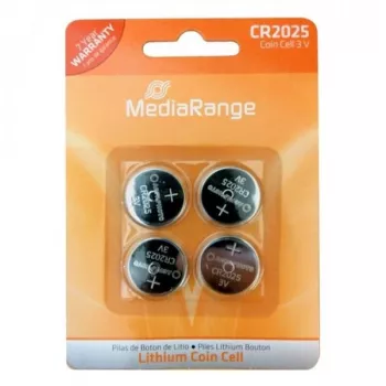 MediaRange MRBAT131 CR2025 3 V ličio baterijos, 4 vnt.