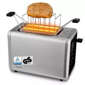 Medion Life MD12102 skrudintuvas sidabrinis 850 W 2 griežinėlių 7 skrudinimo lygiai LED ekranas