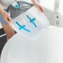 MEDISANA FS 350 Pėdų vonelė su burbuliniu ir vibraciniu masažu, šildymu, voleliais, pedikiūro priedais