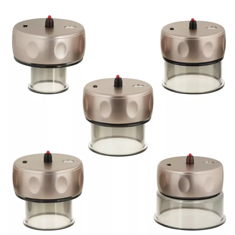 MEDIVON Celestine Electric Cupping Massager su šildymu ir raudonos šviesos terapija