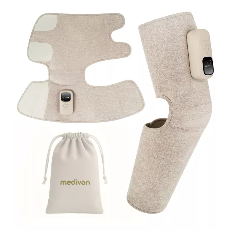 Medivon Compression Massager Sole Duo – Oro pagalvėlių pėdų masažuoklis su šiluma, 3 režimais ir 3 intensyvumo lygiais