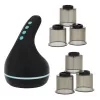 MEDIVON Eclipse Cupping Massager su puodeliais – dinaminė vakuuminė terapija, raudona šviesa ir šiluma, 12 lygių, belaidis