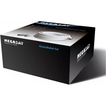 Megasat 100146 koaksialinis kabelis 20 m F-Type baltas