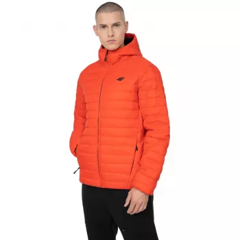 Vyriška pūkinė striukė 4F Orange 4FSS23TDJAM085 70S
