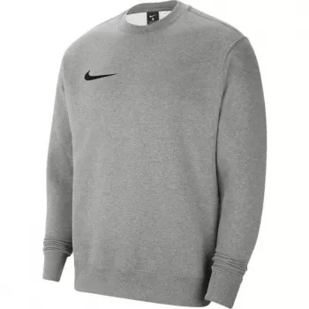 Vyriškas Nike Park 20 fliso megztinis, tamsiai pilkas su balta Swoosh emblema CW6902 063