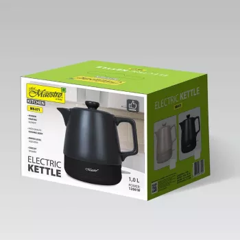MEO elektrinis virdulys 1L MR-071-BLACK MAESTRO