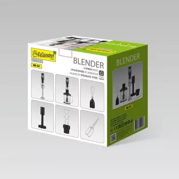MEO Rankinis blenderis su priedais 1000W MR-567 MAESTRO