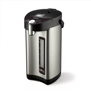 MEO MR-081 elektrinis virdulys–dozatorius 4,5 l, 750 W, juodas/sidabrinis