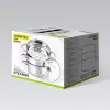 MEO MR-2900-24 MAESTRO puodas 24 cm 5,0 l nerūdijančio plieno su stiklo dangčiu, tinka indukcinėms viryklėms