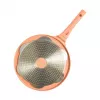 MEO Smile blyninė keptuvė 26 cm, nelipni, aliumininė, juoda MR-1222-B