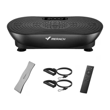 MERACH MR-2533B1-EU vibracinė platforma (Juoda)