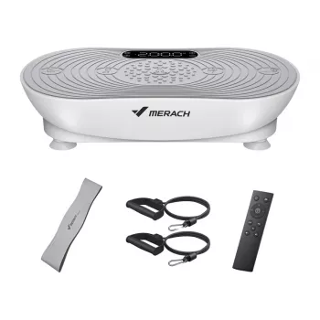 MERACH MR-2533W1-EU Vibration Platform (White)