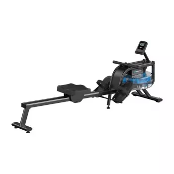 MERACH MR-R10B2 Magnetinis irklavimo treniruoklis su Bluetooth, 16 pasipriešinimo lygių, sulankstomas, LCD ekranas, juodas