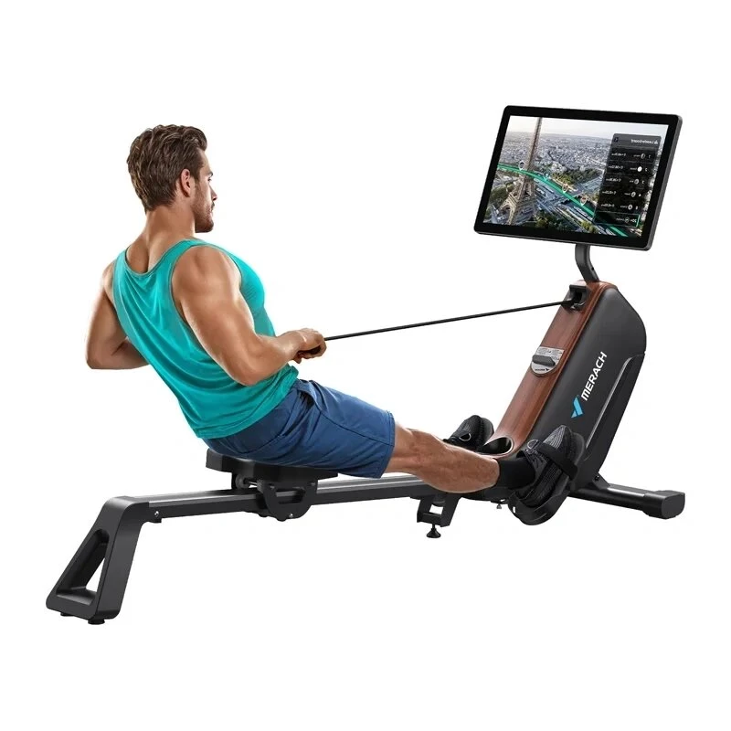 MERACH MR-R15B3-EU Magnetinis irklavimo treniruoklis - sulankstomas, Bluetooth, 16 pasipriešinimo lygių, 150kg maksimalus vartotojo svoris