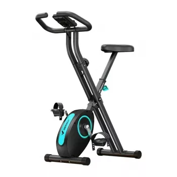 MERACH MR-S14L2 X-Bike Magnetinis sulankstomas dviratukas su 8 pasipriešinimo lygiais, Bluetooth, LCD ekranu, pulso davikliais, 100 kg maks.