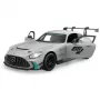 Mercedes-AMG GT2 1:14 mastelio 2,4 GHz radijo bangomis valdomas žaislinis automobilis, geltonas