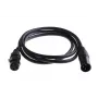 MERCODAN PRO XLR kabelis 0,75 m AWG24 juodas