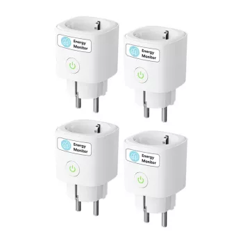 MEROSS MSS315CFH-EU Smart Plug su energijos stebėjimu (Matter) (4 vienetų rinkinys)