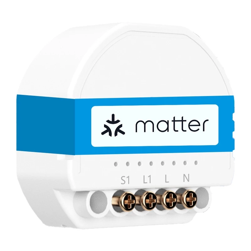 MEROSS MSS815MAQUA-UN Smart Wi-Fi lizdų 4 vnt. rinkinys (2.4GHz, US kištukas, be papildomo įrenginio)