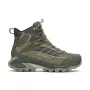 Merrell Moab Speed 2 Thermo Mid WP Hiking Boots - Triple Black - Size 47