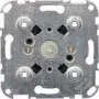 Merten 317400 System M dvipolis perjungiklio įdėklas, 10 AX, 250 V, įleidžiamas, varžtiniai gnybtai, be halogenų