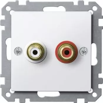 Merten MEG4350-0319 Schuko elektros lizdas 1 vietos poliarinės baltos blizgus