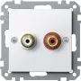 Merten MEG4350-0319 Schuko elektros lizdas 1 vietos poliarinės baltos blizgus