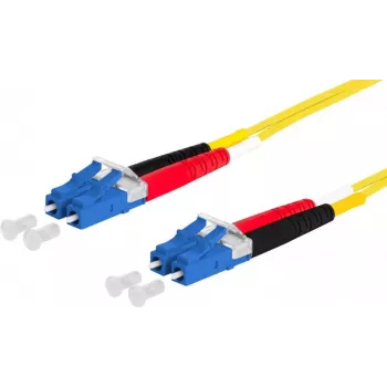 METZ CONNECT OpDAT Patch Cable LC-Duplex OS2 5m Geltona