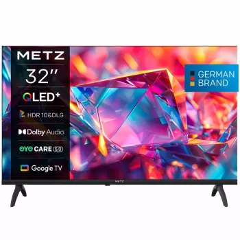 Metz MQH7030Z 32 colių HD Ready Smart TV juodos spalvos