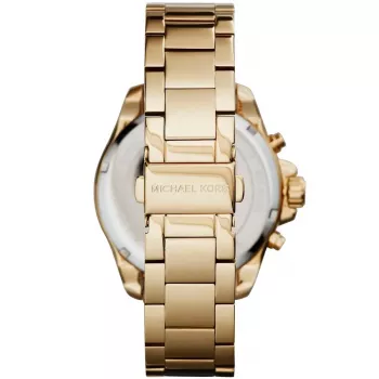 Michael Kors Bradshaw Women's Rose Gold-Tone Stainless Steel Chronograph Watch MK6095