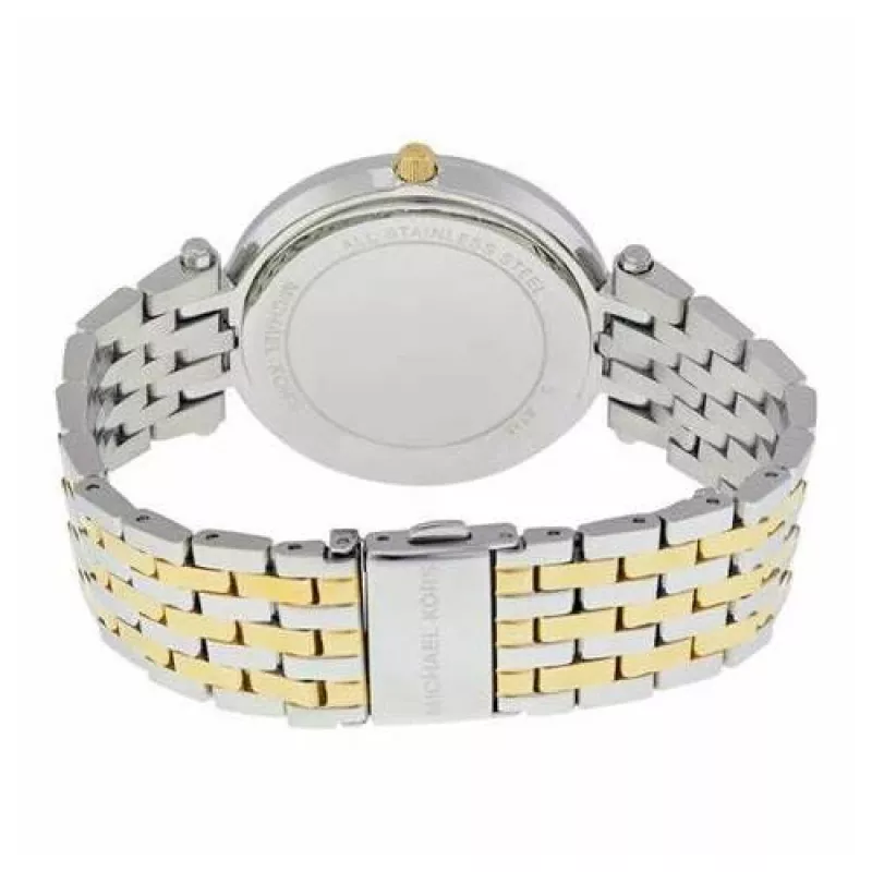 Michael Kors Darci moteriškas kvarcinis analoginis laikrodis MK3215 39mm rožinio aukso spalvos nerūdijantis plienas