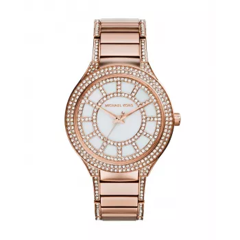 Michael Kors Darci Moterų Rožinio Aukso Spalvos Nerūdijančio Plieno Laikrodis MK3313