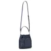 Michael Kors Jet Set Navy Signature Logo peties krepšys 35S6S2ZC1YNAV
