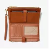 Michael Kors Jet Set Travel Continental riešinė piniginė 35F8GTVW0LLUG - Saffiano oda, lagaminas, aukso spalvos apkaustai