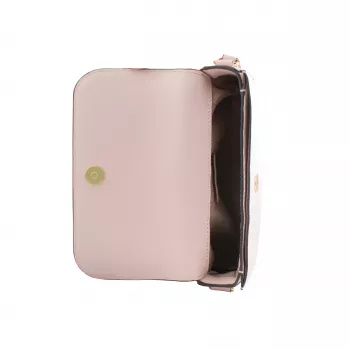 Michael Kors Jet Set Travel Crossbody Bag 35F4GTVC1LPOW Powder Blush