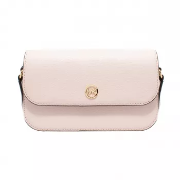 Michael Kors Jet Set Travel Crossbody Bag 35F4GTVC1LPOW Powder Blush