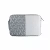 Michael Kors Jet Set Travel Crossbody Bag 35F5STTC9YSIL Sidabrinis Signature Coated Canvas