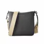 Michael Kors Jet Set Travel Crossbody Bag Black Saffiano Leather 35S4GTVC5LBLA