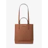 Michael Kors Jet Set Travel Crossbody Bag Luggage Brown Saffiano Leather 35S4GX9T1BLUG
