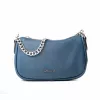 Michael Kors Crossbody krepšys Jet Set Travel Navy Signature Coated Canvas