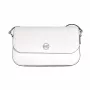 Michael Kors Jet Set Travel Crossbody Bag Optic White Saffiano Leather 35F4STVC1LOPT