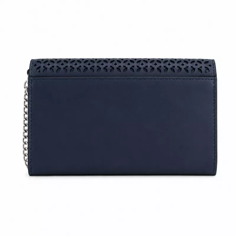 MICHAEL KORS Jet Set Travel Saffiano odinė crossbody rankinė tamsiai mėlyna
