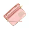 MICHAEL KORS Jet Set Travel Saffiano Leather Flat Multifunction Pouch Powder Blush (35S6GTVE9LPOW)